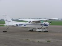 G-BSTM @ EGSU - One of the based Cessna aircraft at Duxford - by Simon Palmer