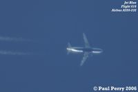 UNKNOWN - High altitude Airbus headed north - by Paul Perry