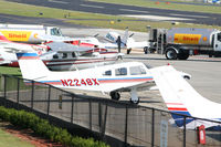 N2248X @ PDK - Tied down @ Epps with other aircraft - by Michael Martin