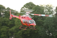 N9133D @ K-CLUB - Seen departing from the Ryder Cup Heliport at the K-Club, Co. Kildare, Ireland. - by Alan Dwyer