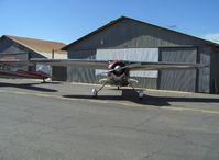 N195DS @ SZP - 1948 Cessna 195 BUSINESSLINER, Jacobs L6 240 Hp - by Doug Robertson