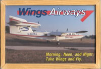 N414WA @ LOM - Wings Airways Blue Bell Pa - by Dan Plowman