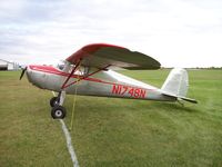 N1748N @ KFBL - Cessna 120 - by Mark Pasqualino