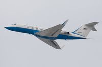 86-0204 @ LAX - United States Air Force C-20B 86-0204 climbing out from RWY 25R on a cloudy & hazy day. - by Dean Heald