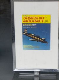 N3Y @ SZP - Testing The Deweybird, feature cover article-Air Progress Homebuilt Aircraft, Spring-Summer 1967 - by Doug Robertson