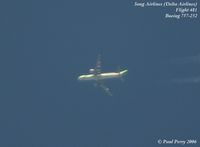 UNKNOWN - A Song airliner taking this Delta flight today - by Paul Perry