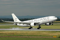 OE-LAO @ VIE - Austrian Airlines Airbus 330-200 in Star Alliance colors - by Yakfreak - VAP