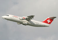 HB-IYR @ EGCC - Swiss RJ take off 24R - by Kevin Murphy
