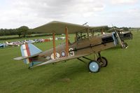 PH-WWI @ POPHAM - SE5A REPLICA - by martin rendall