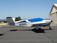 N389Z @ PRB - 1960 Beech M35 Bonanza  with canopy covered @ Paso Robles Municipal, CA - by Steve Nation