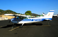 N73451 @ DVO - Air Ward 1976 Cessna 172M @ Gnoss Field (Novato), CA - by Steve Nation