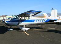 N4284F @ DVO - 1958 Cessna straight-tailed 172 @ Gnoss Field (Novato), CA - by Steve Nation