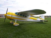 N3457V @ C77 - Cessna 195 - by Mark Pasqualino