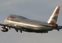 G-CIVG @ LHR - BA 747 DUSK. - by Kevin Murphy