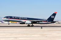 N942UW @ LAS - US Airways N942UW (FLT USA797) from Philadelphia Int'l (KPHL) touching down on RWY 25L. - by Dean Heald
