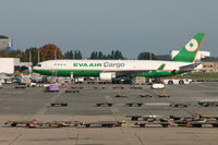 B-16110 @ BRU - waiting to be unloaded - by Daniel Vanderauwera