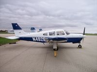 N492B @ KRFD - Piper PA-28R-201