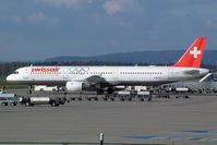 HB-IOC @ ZRH - SWISSAIR - official airline of the IOC - a few days after the grounding - by eap_spotter