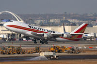 N704CK @ LAX - Kalitta Air N704CK (FLT CKS2819) departing RWY 25R enroute to Incheon Int'l (RKSI) - Seoul, South Korea. - by Dean Heald