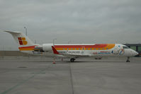 EC-JEN @ VIE - Air Nostrum Regionaljet in Iberia colors - by Yakfreak - VAP