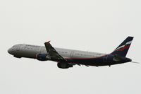 VP-BQR @ LHR - Aeroflot Airbus 321 departing from London Heathrow - by Mark Giddens
