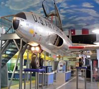 53-6038 - The T-33 was a tandem-seat version of the Lockheed F-80 Shooting Star. This 1948 example is a popular attraction at the Ben Franklin Institute, Philadelphia. - by Daniel L. Berek