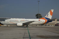 TS-IEJ @ VIE - Karthago Airlines Boeing 737-300 - by Yakfreak - VAP