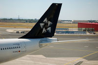 D-AIHC @ FRA - The Star Alliance tail of LH's A340-600 Essen - by Micha Lueck