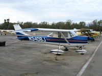 N3408J @ AJO - 1967 Cessna 150G @ Corona Municipal Airport, CA - by Steve Nation