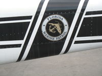 N47MP @ AJO - Florida Marine Patrol logo on 1983 Cessna 172RG @ Corona Municipal Airport, CA - by Steve Nation