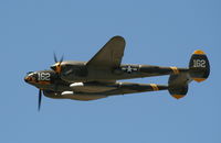 N138AM @ KYIP - Warbird: One of only two flyable P-38s - by Florida Metal