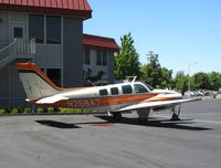 N25647 @ SAC - Porterville Aviation 1973 Beech 58 @ Sacramento Executive Airport, CA - by Steve Nation