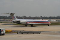 N495AA @ KATL - American MD-80 at ATL