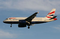 G-EUOF @ LHR - G-EUOF  Airbus A319-131  British Airways - by Mark Giddens