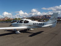 N858BS @ SEZ - On the ramp at Sedona - October, 2006 - by Mark Bachman