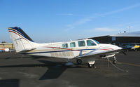 N8458B @ PAO - SV Air 1983 Beech B58 @ Palo Alto Airport, CA - by Steve Nation