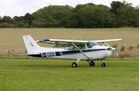 G-BHVR @ POPHAM - CESSNA 172 - by martin rendall