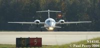 N145SL @ ORF - The Avanti and her striking visage - by Paul Perry