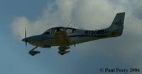 N130MB @ ORF - Coming in to RWY 5, just about over the piano keys - by Paul Perry