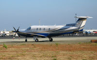 N452GH @ PAO - Crescent Real Estate Investments 2005 Pilatus PC-12/45 @ Palo Alto Airport, CA - by Steve Nation