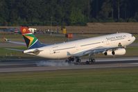 ZS-SLB @ ZRH - South African A340-200