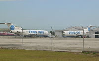 N343PA @ SFB - Pan Am 727s at Sanford FL - by Florida Metal