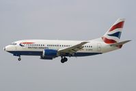 G-GFFD @ ZRH - British Airways 737-500 - by Andy Graf-VAP
