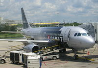 N506NK @ MCO - New A319 at the time