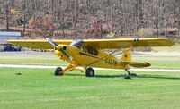 N4678 @ 12N - A long way from its Yakima, WA, home, this Cub Crafters enjoys the autumn serenity of Sussex County, NJ. - by Daniel L. Berek