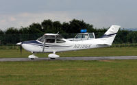N2196K @ KEMBLE - CESSNA 182 - by martin rendall