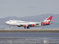 G-VHOT @ SFO - coming into SFO - by Roger Cain