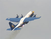 164763 @ DAY - Blue Angels C-130 with JATO