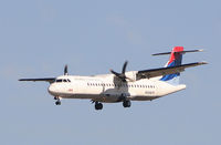 N631AS @ ATL - On final for Runway 27L - by Michael Martin