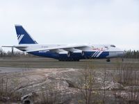 RA-82075 @ CYZF - Antonov AN-124-100 At Yellowknife Airport - by Lins